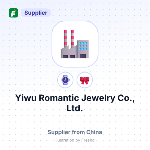 Yiwu Romantic Jewelry Co., Ltd. – summary card, no photo uploaded yet