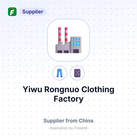 Yiwu Rongnuo Clothing Factory – summary card, no photo uploaded yet