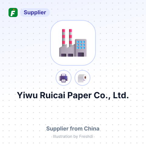 Yiwu Ruicai Paper Co., Ltd. – summary card, no photo uploaded yet