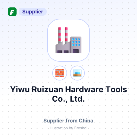 Yiwu Ruizuan Hardware Tools Co., Ltd. – summary card, no photo uploaded yet