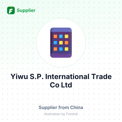 Yiwu S.P. International Trade Co Ltd – summary card, no photo uploaded yet