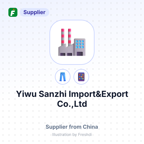 Yiwu Sanzhi Import&Export Co.,Ltd – summary card, no photo uploaded yet