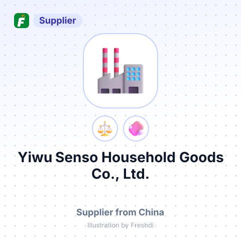 Yiwu Senso Household Goods Co., Ltd. – summary card, no photo uploaded yet