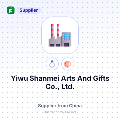 Yiwu Shanmei Arts And Gifts Co., Ltd. – summary card, no photo uploaded yet