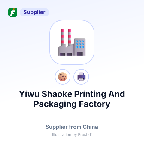 Yiwu Shaoke Printing And Packaging Factory – summary card, no photo uploaded yet