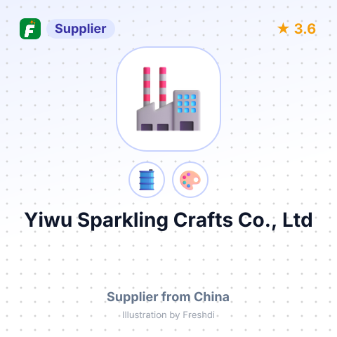 Yiwu Sparkling Crafts Co., Ltd – summary card, no photo uploaded yet