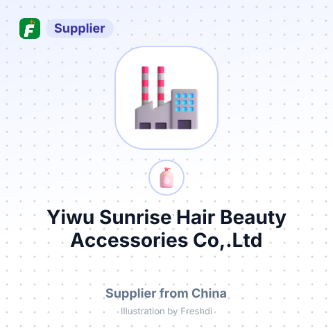 Yiwu Sunrise Hair Beauty Accessories Co,.Ltd – summary card, no photo uploaded yet