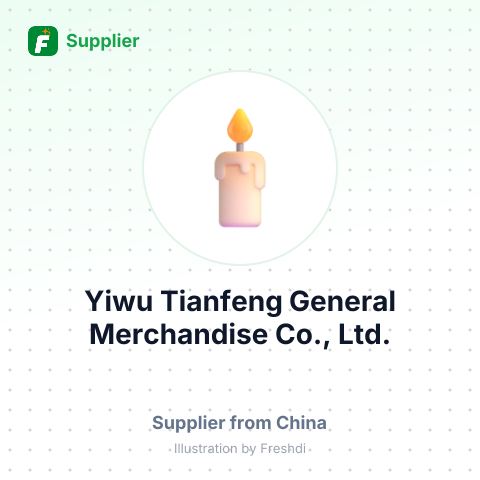 Yiwu Tianfeng General Merchandise Co., Ltd. – summary card, no photo uploaded yet