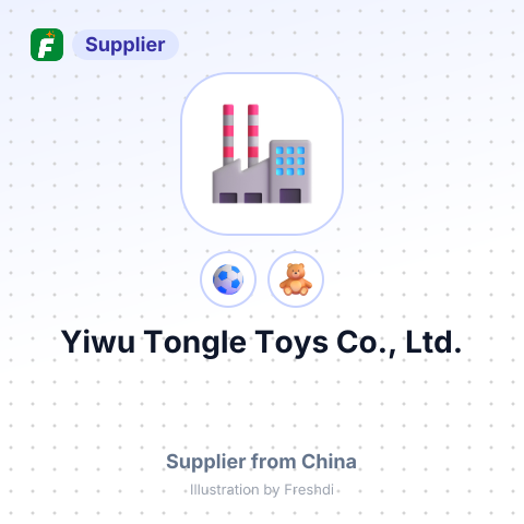 Yiwu Tongle Toys Co., Ltd. – summary card, no photo uploaded yet
