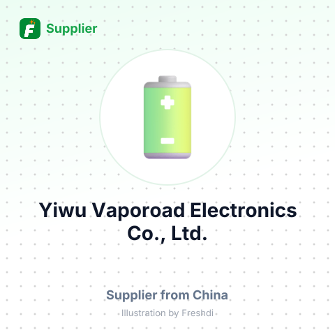 Yiwu Vaporoad Electronics Co., Ltd. – summary card, no photo uploaded yet