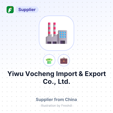 Yiwu Vocheng Import & Export Co., Ltd. – summary card, no photo uploaded yet
