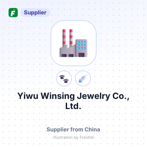 Yiwu Winsing Jewelry Co., Ltd. – summary card, no photo uploaded yet