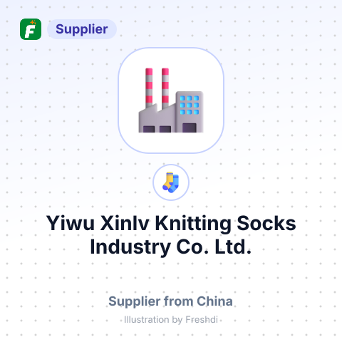Yiwu Xinlv Knitting Socks Industry Co., Ltd. – summary card, no photo uploaded yet