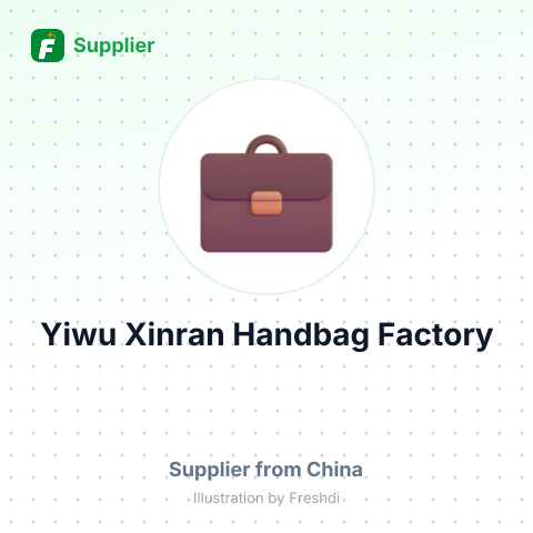 Yiwu Xinran Handbag Factory – summary card, no photo uploaded yet