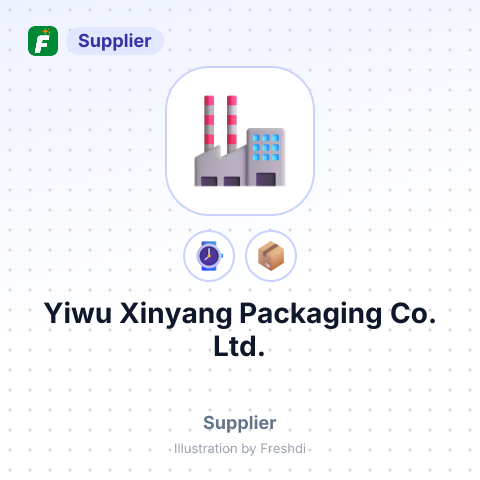 Yiwu Xinyang Packaging Co., Ltd. – summary card, no photo uploaded yet
