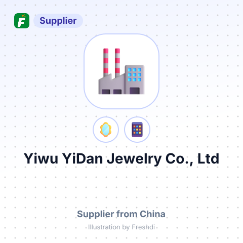 Yiwu YiDan Jewelry Co., Ltd – summary card, no photo uploaded yet