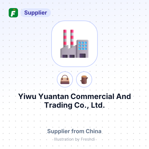 Yiwu Yuantan Commercial And Trading Co., Ltd. – summary card, no photo uploaded yet