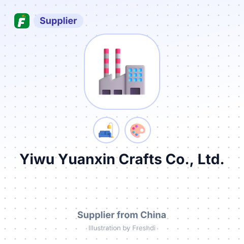 Yiwu Yuanxin Crafts Co., Ltd. – summary card, no photo uploaded yet