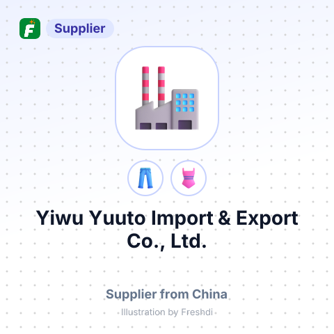 Yiwu Yuuto Import & Export Co., Ltd. – summary card, no photo uploaded yet