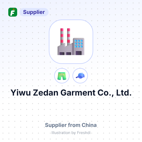 Yiwu Zedan Garment Co., Ltd. – summary card, no photo uploaded yet