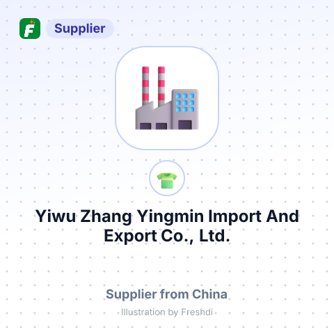 Yiwu Zhang Yingmin Import And Export Co., Ltd. – summary card, no photo uploaded yet