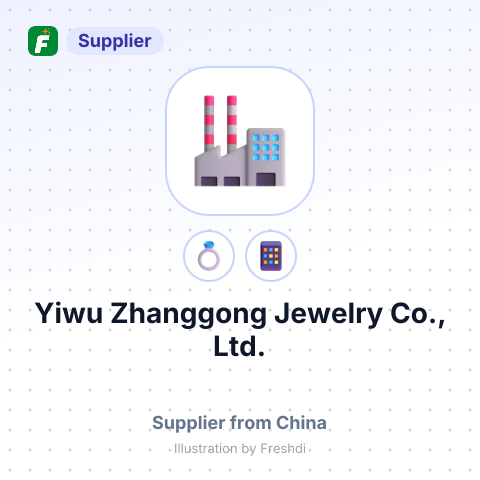 Yiwu Zhanggong Jewelry Co., Ltd. – summary card, no photo uploaded yet