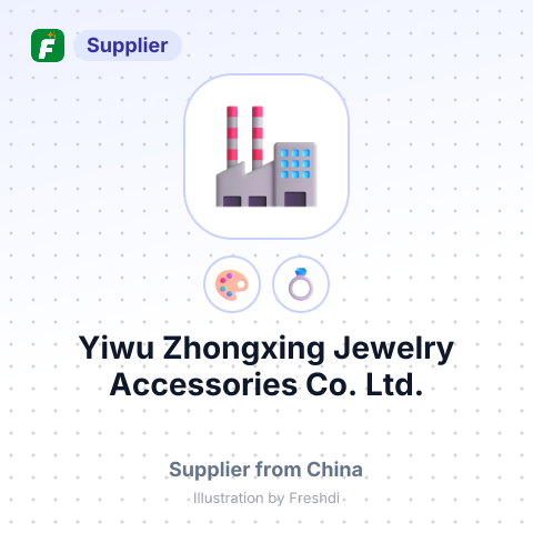 Yiwu Zhongxing Jewelry Accessories Co., Ltd. – summary card, no photo uploaded yet