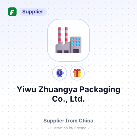 Yiwu Zhuangya Packaging Co., Ltd. – summary card, no photo uploaded yet