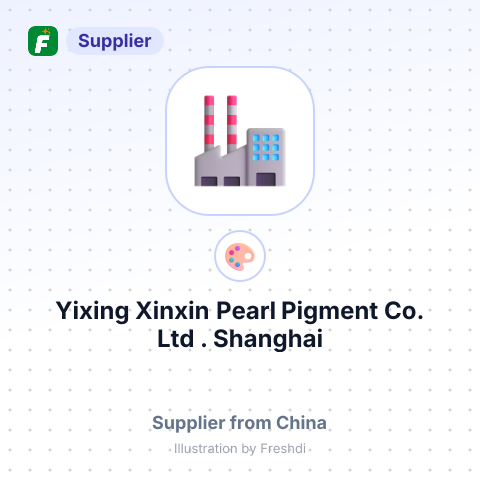 Yixing Xinxin Pearl Pigment Co., Ltd . Shanghai Branch – summary card, no photo uploaded yet