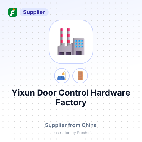 Yixun Door Control Hardware Factory – summary card, no photo uploaded yet