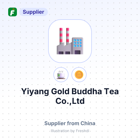 Yiyang Gold Buddha Tea Co.,Ltd – summary card, no photo uploaded yet