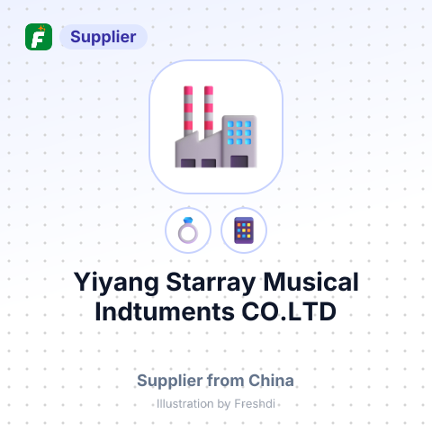 Yiyang Starray Musical Indtuments CO.LTD – summary card, no photo uploaded yet