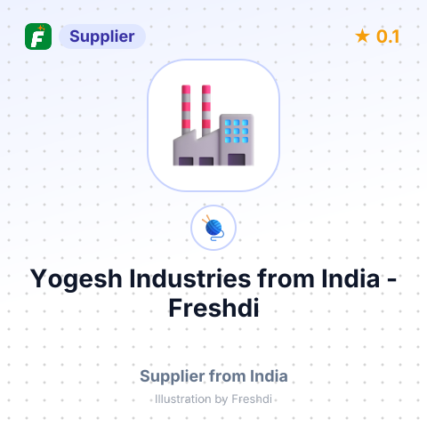 Yogesh Industries  – summary card, no photo uploaded yet