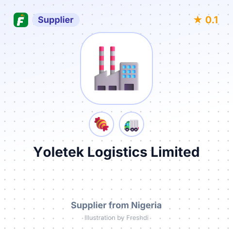 Yoletek Logistics Limited  – summary card, no photo uploaded yet
