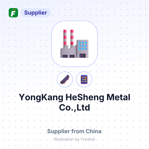 YongKang HeSheng Metal Co.,Ltd – summary card, no photo uploaded yet