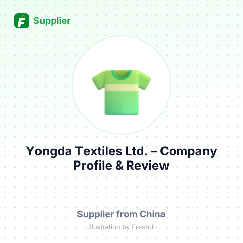 Yongda Textiles Ltd. – summary card, no photo uploaded yet