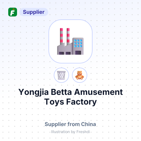 Yongjia Betta Amusement Toys Factory – summary card, no photo uploaded yet