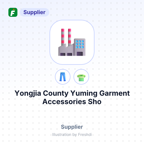 Yongjia County Yuming Garment Accessories Sho – summary card, no photo uploaded yet