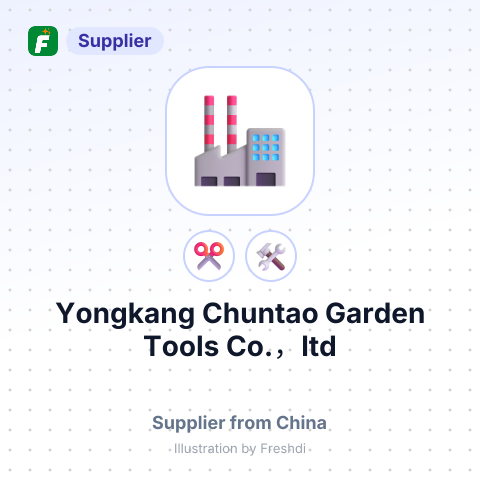 Yongkang Chuntao Garden Tools Co.，ltd – summary card, no photo uploaded yet
