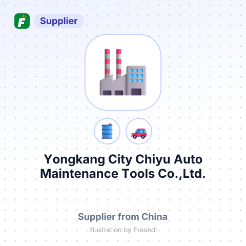 Yongkang City Chiyu Auto Maintenance Tools Co.,Ltd. – summary card, no photo uploaded yet