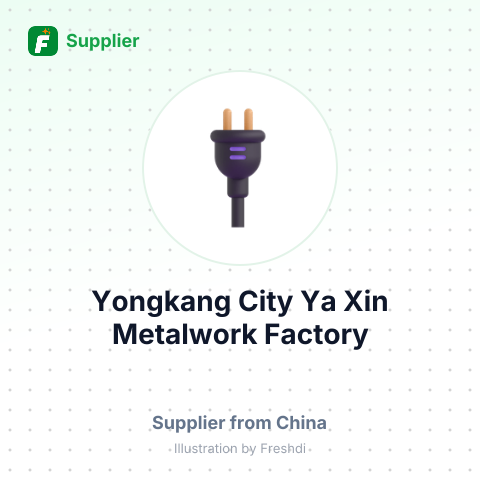 Yongkang City Ya Xin Metalwork Factory – summary card, no photo uploaded yet
