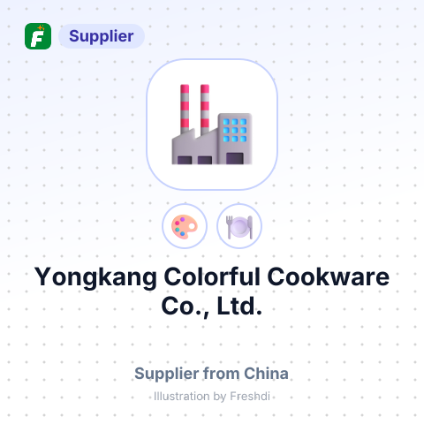 Yongkang Colorful Cookware Co., Ltd. – summary card, no photo uploaded yet