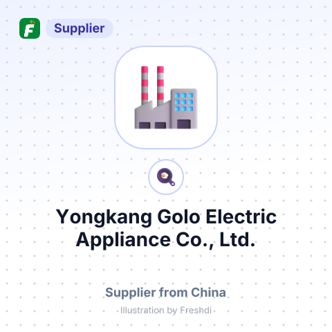 Yongkang Golo Electric Appliance Co., Ltd. – summary card, no photo uploaded yet