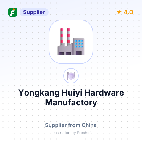 Yongkang Huiyi Hardware Manufactory – summary card, no photo uploaded yet