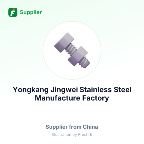 Yongkang Jingwei Stainless Steel Manufacture Factory – summary card, no photo uploaded yet