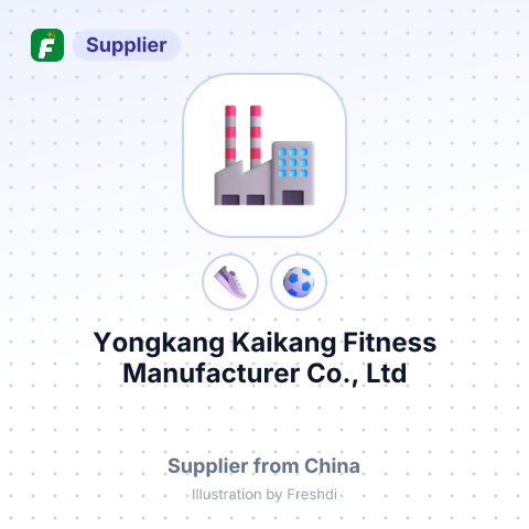 Yongkang Kaikang Fitness Manufacturer Co., Ltd – summary card, no photo uploaded yet