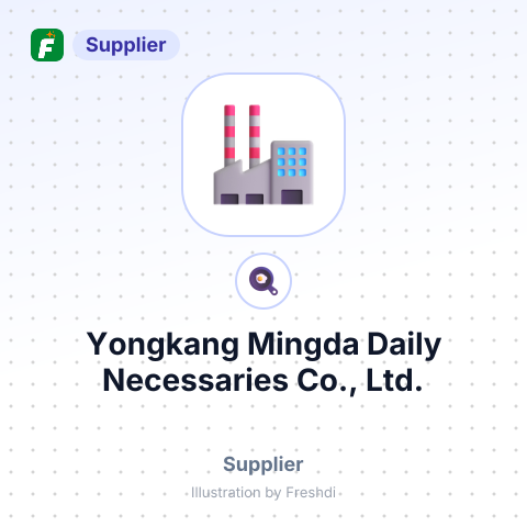 Yongkang Mingda Daily Necessaries Co., Ltd. – summary card, no photo uploaded yet