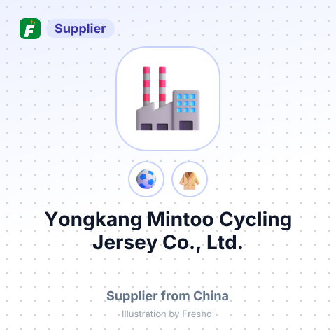 Yongkang Mintoo Cycling Jersey Co., Ltd. – summary card, no photo uploaded yet