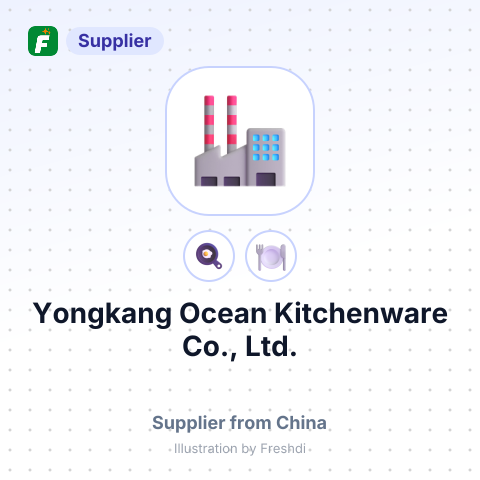 Yongkang Ocean Kitchenware Co., Ltd. – summary card, no photo uploaded yet