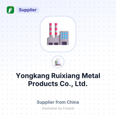 Yongkang Ruixiang Metal Products Co., Ltd. – summary card, no photo uploaded yet